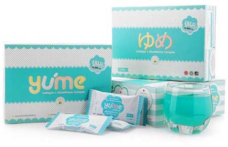 รูปภาพของ Yume Collagen 20000mg.ยูเมะ คอลลาเจน 15ซอง
